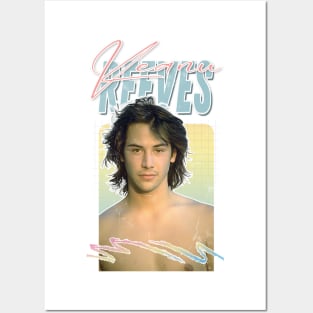 Keanu Reeves // Retro 90s Aesthetic Fan Artwork Posters and Art